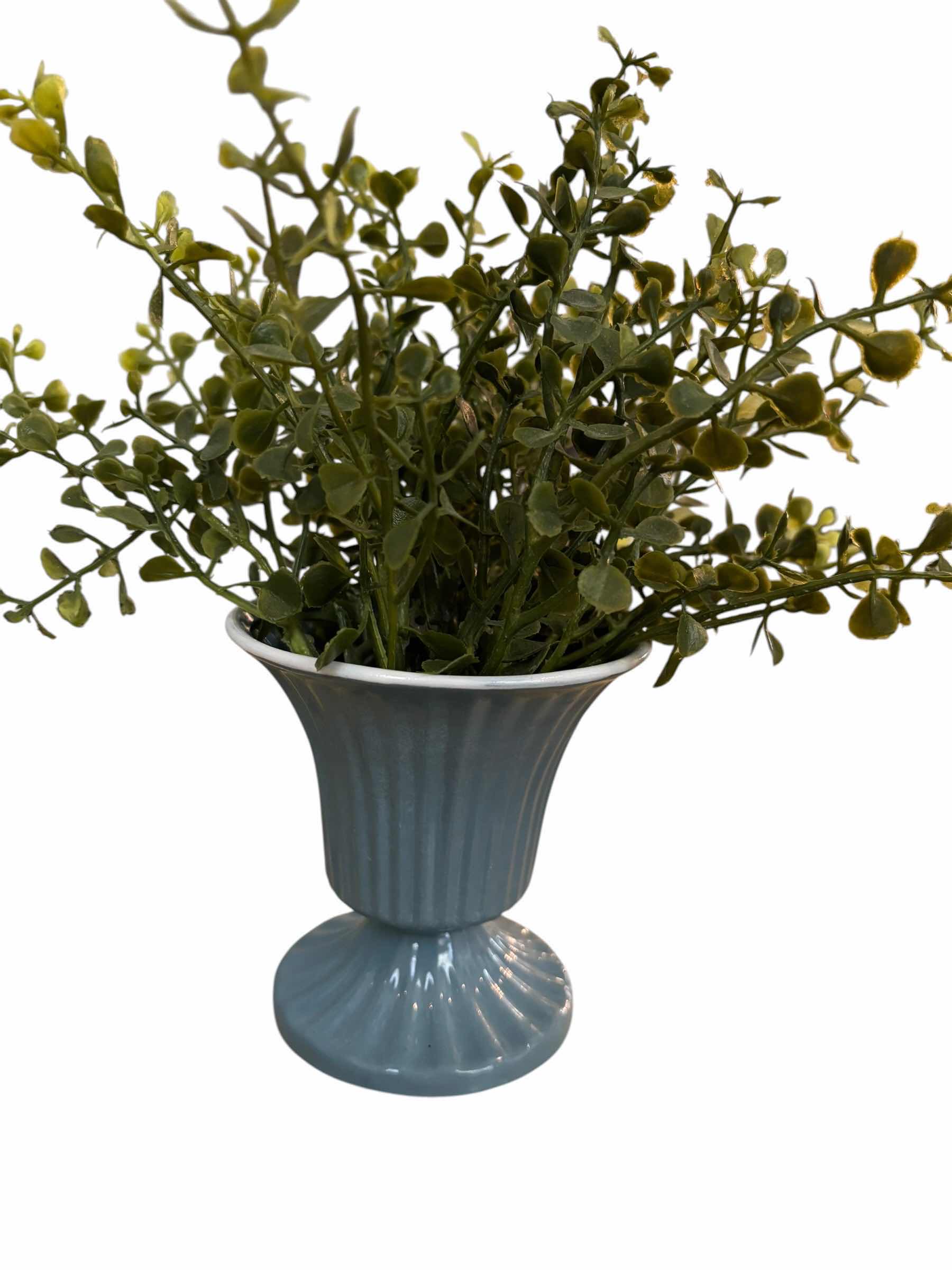 Photo 1 of ARTIFICIAL PLANTS (3) (TALLEST @ 10”)
