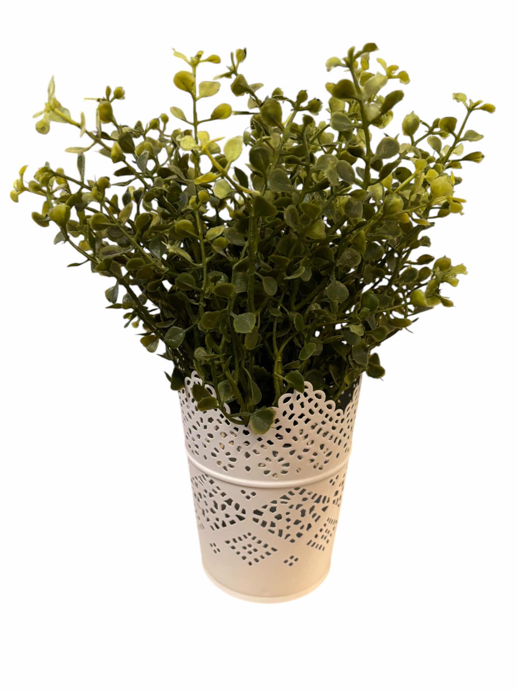 Photo 1 of ARTIFICIAL PLANTS (3) (TALLEST @ 10”)