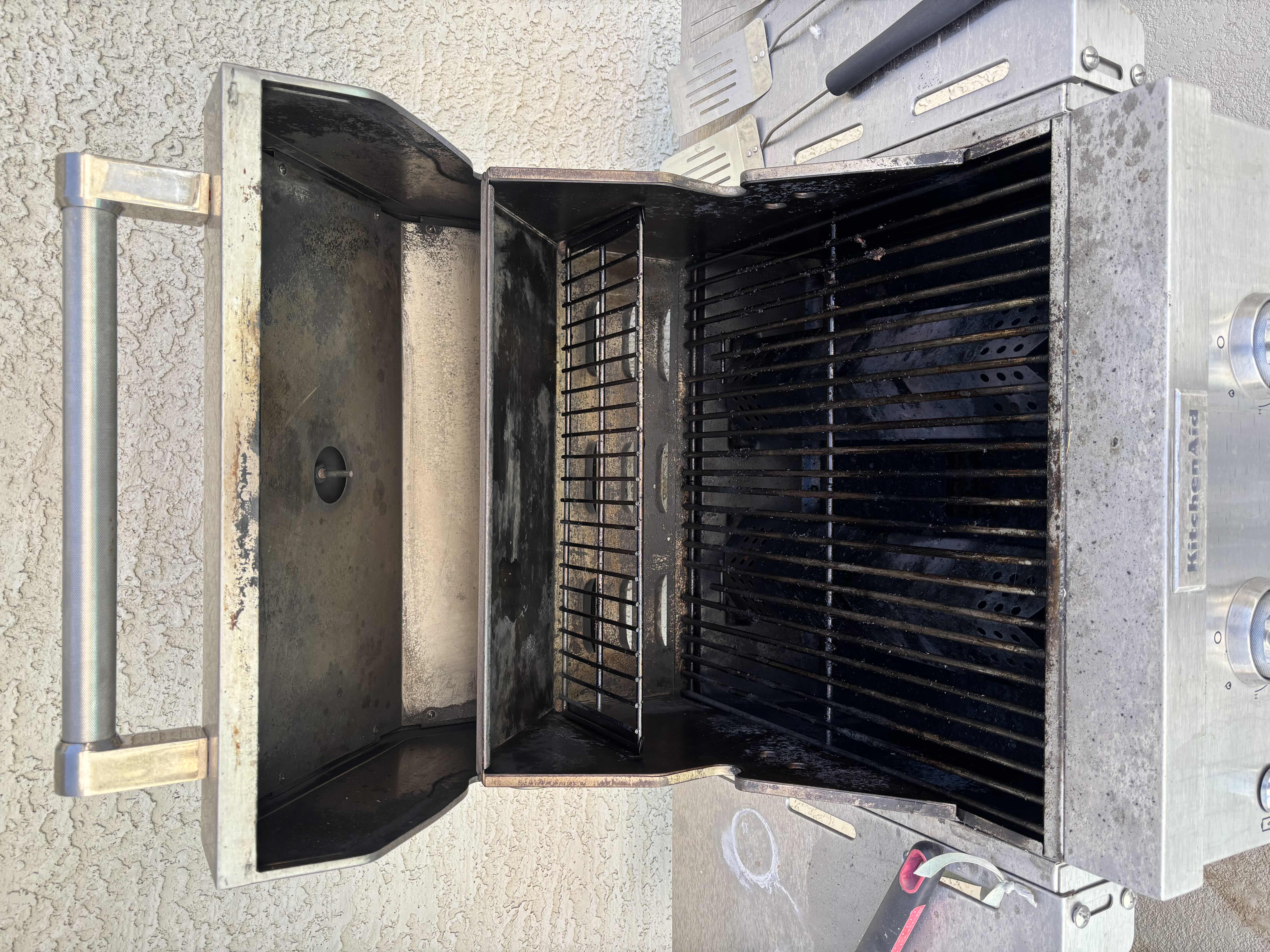 Photo 1 of KITCHENAID BBQ WITH TOOLS & PROPANE TANK
