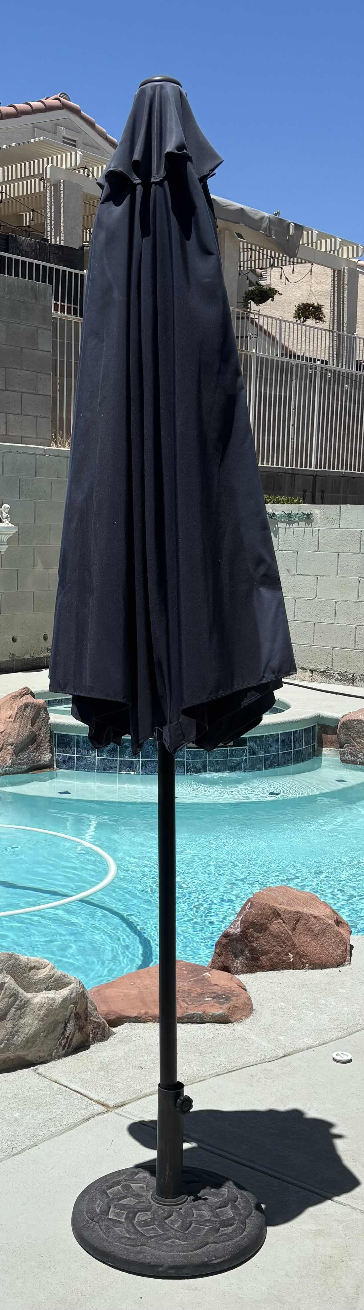 Photo 1 of PATIO UMBRELLA WITH BASE