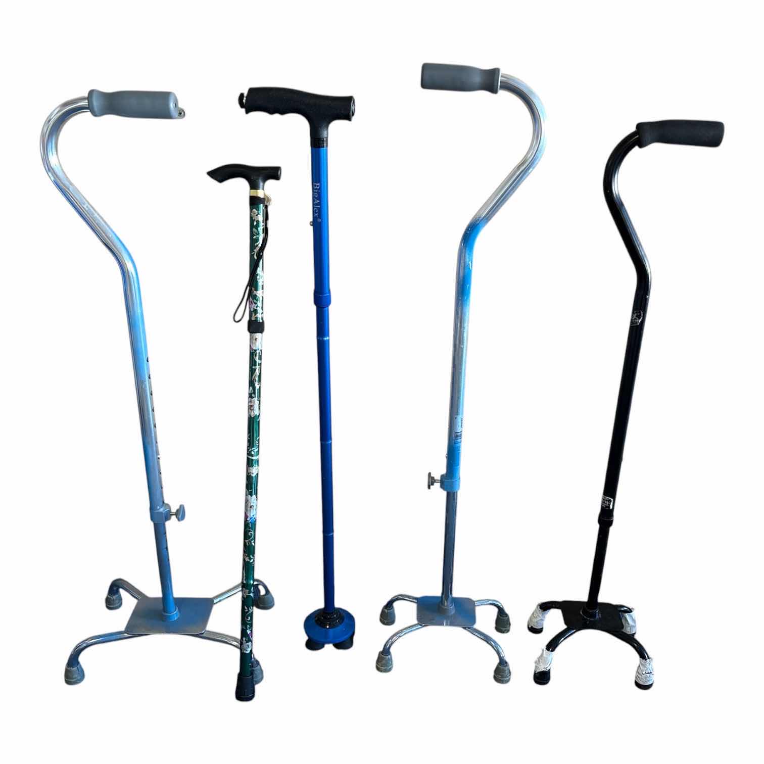 Photo 1 of (5)PCS ASSISTED WALKING CANES