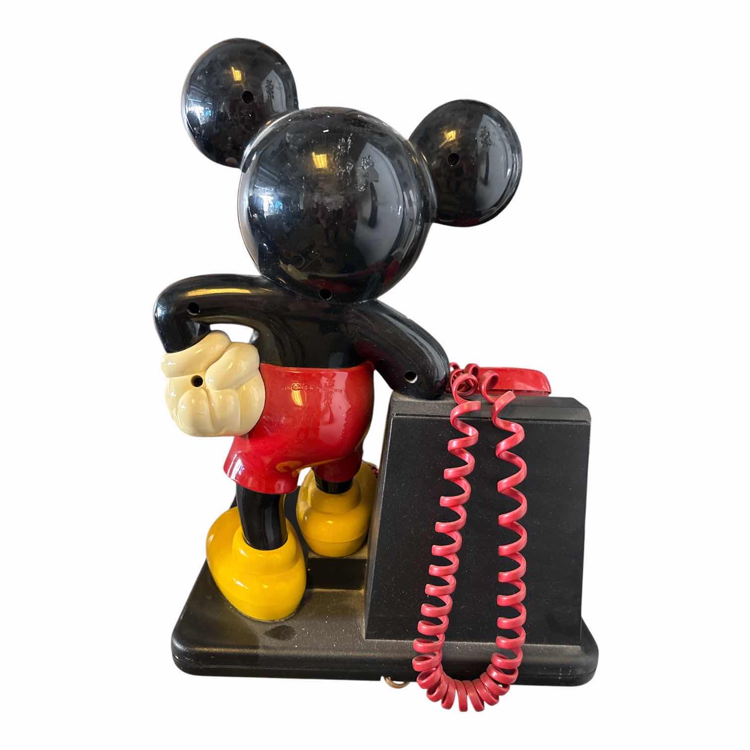 Photo 1 of VINTAGE DISNEY MICKEY MOUSE TELEPHONE H13.5”