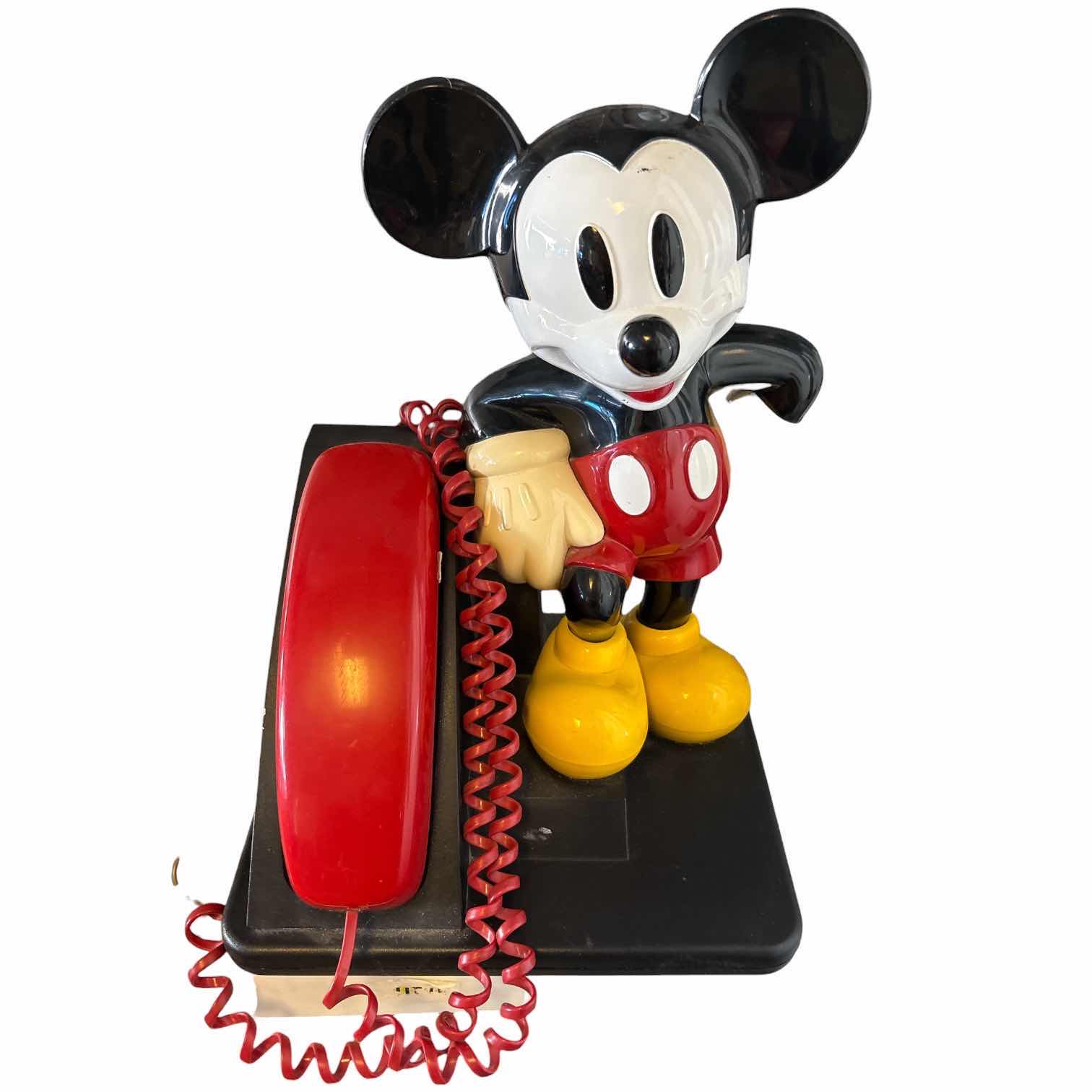 Photo 1 of VINTAGE DISNEY MICKEY MOUSE TELEPHONE H13.5”