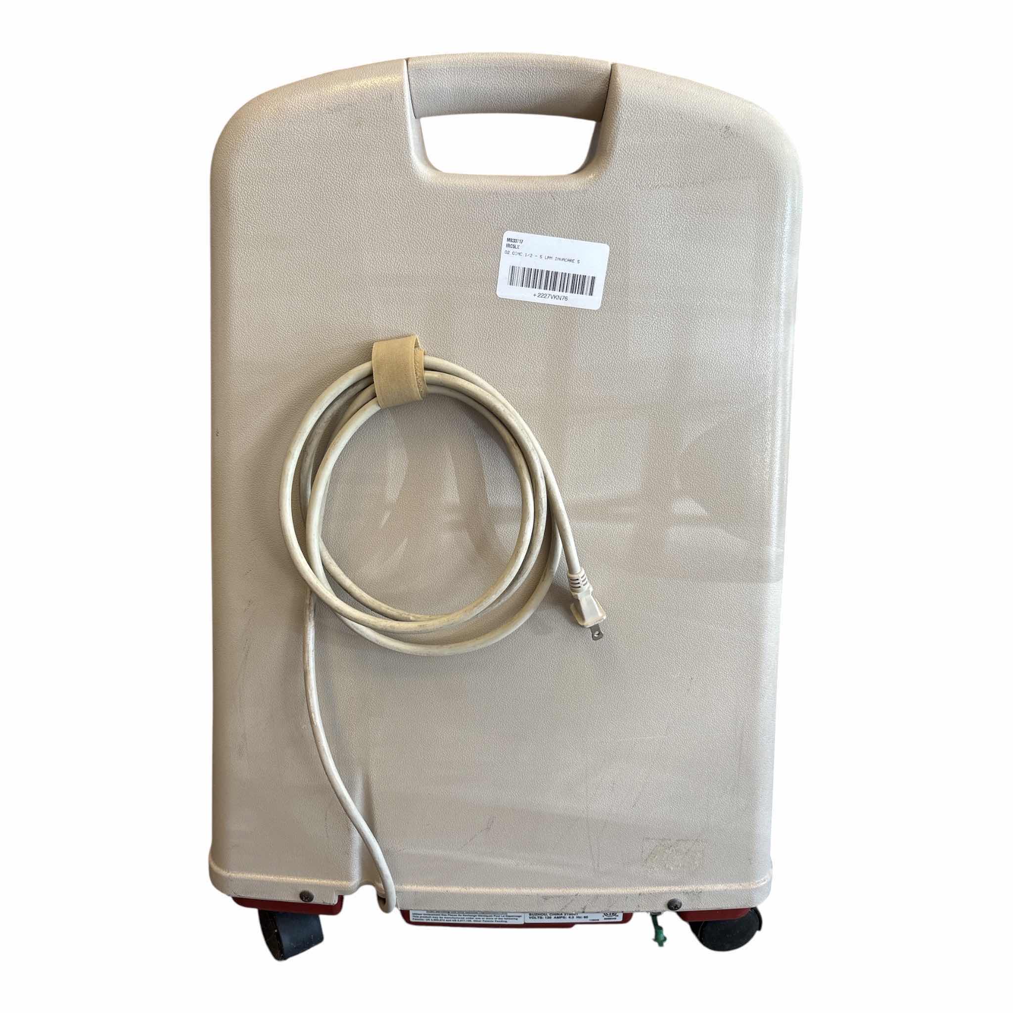 Photo 1 of INVACARE PLATINUM XL OXYGEN CONCENTRATOR ON WHEELS H27”