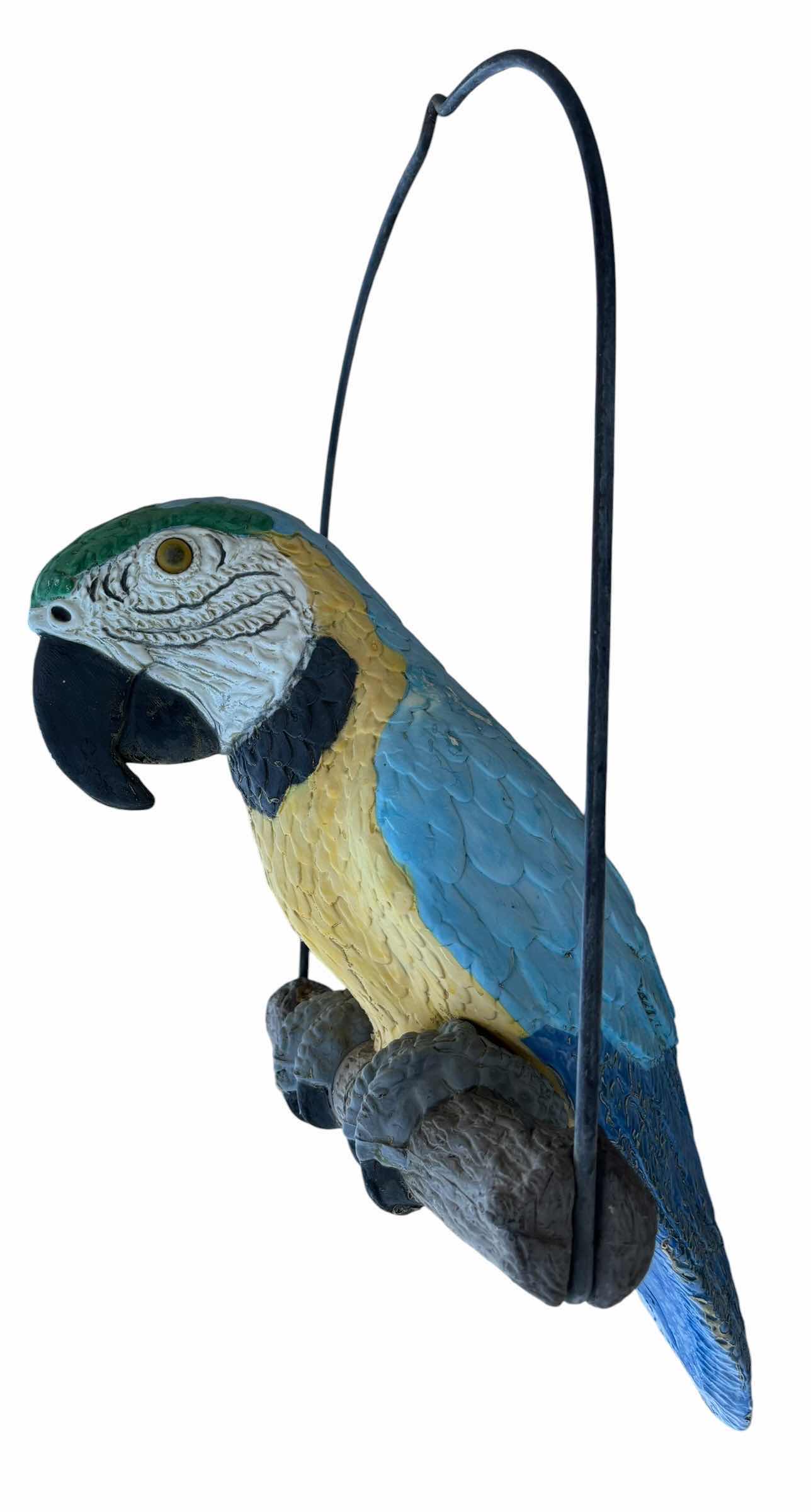Photo 1 of PLASTIC OUTDOOR HANGING PARROT