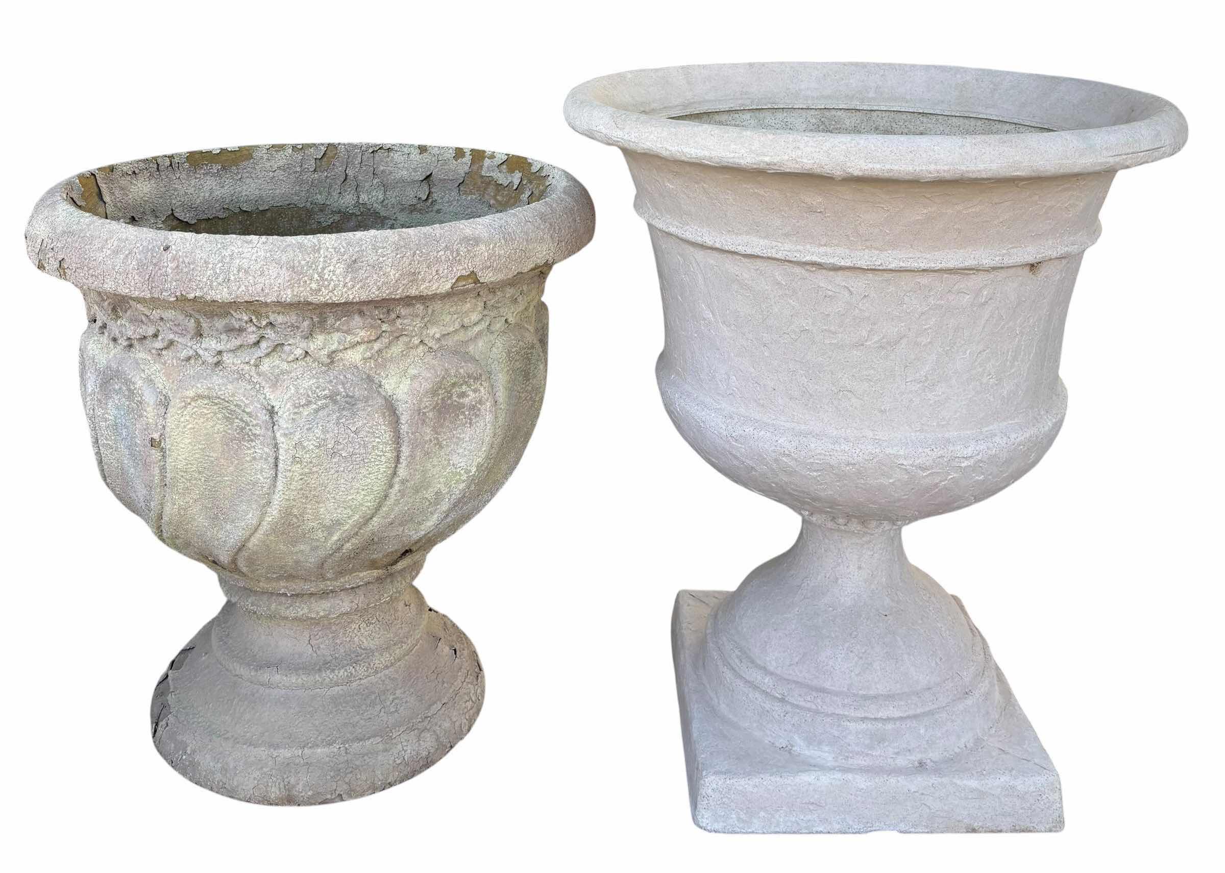 Photo 1 of DECORATIVE PLANTERS (2) (TALLEST H22”)