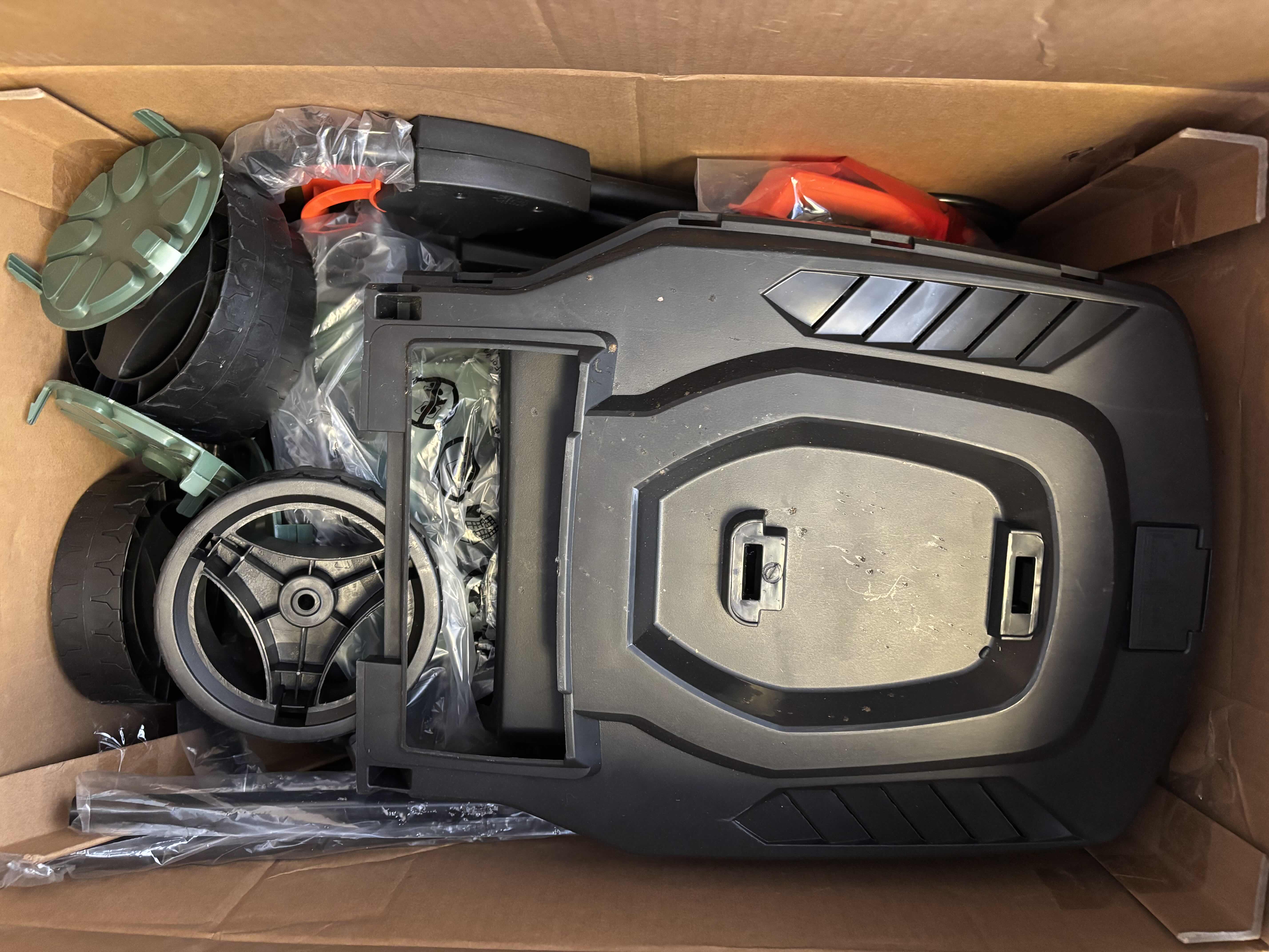 Photo 1 of NIB ELECTRIC LAWN MOWER (UNKNOWN BRAND)