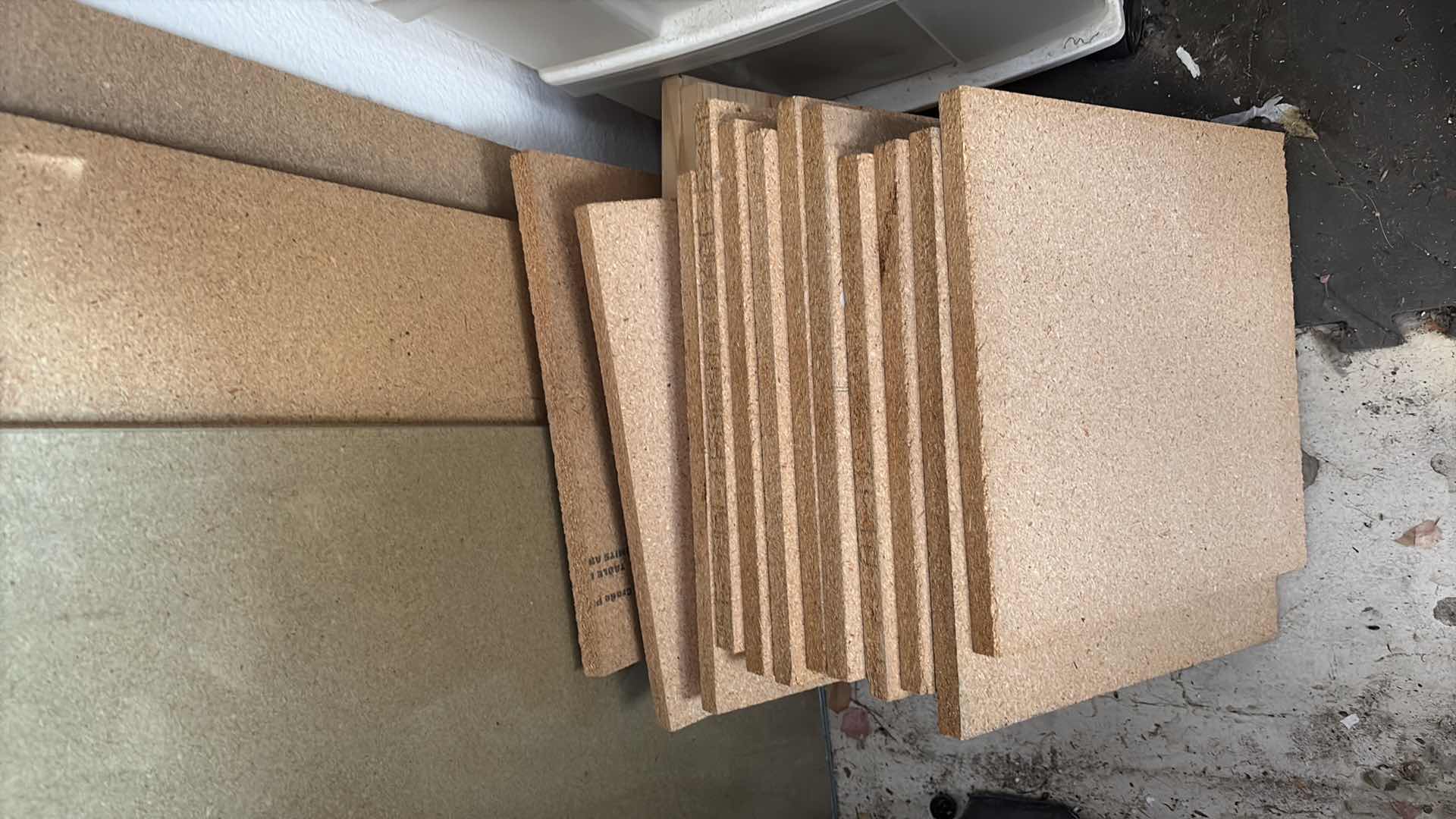 Photo 1 of (17)PCS ADHESIVE CORK BOARD TILES LARGEST 50”X24”