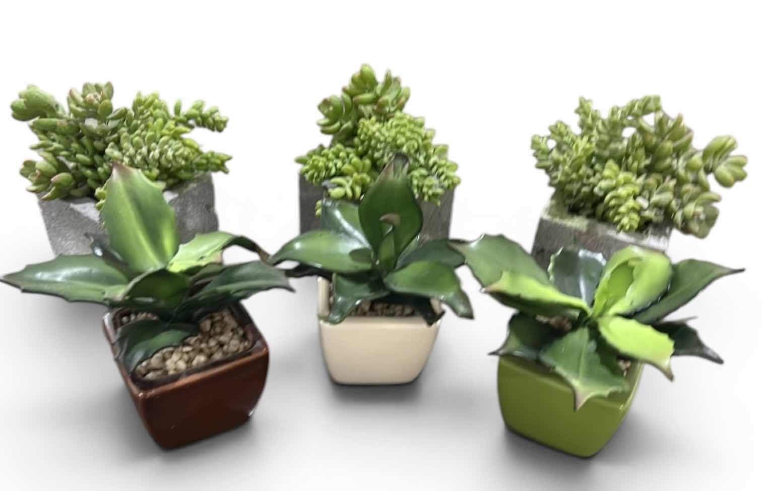 Photo 1 of 6 PC HOME DECOR - FAUX PLANTS H6.5”