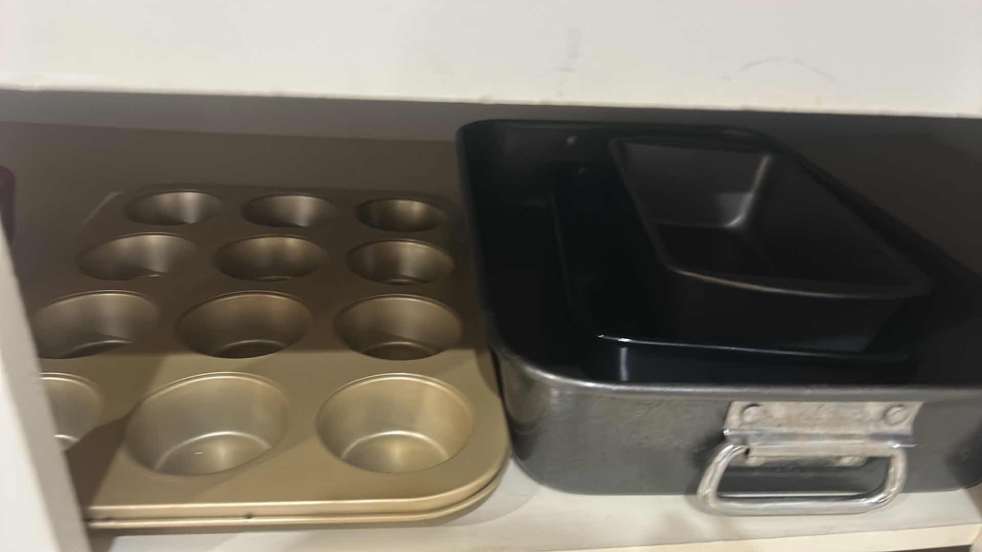 Photo 1 of CONTENT OF CABINET IN KITCHEN, BAKEWARE BOWLS, AND MORE