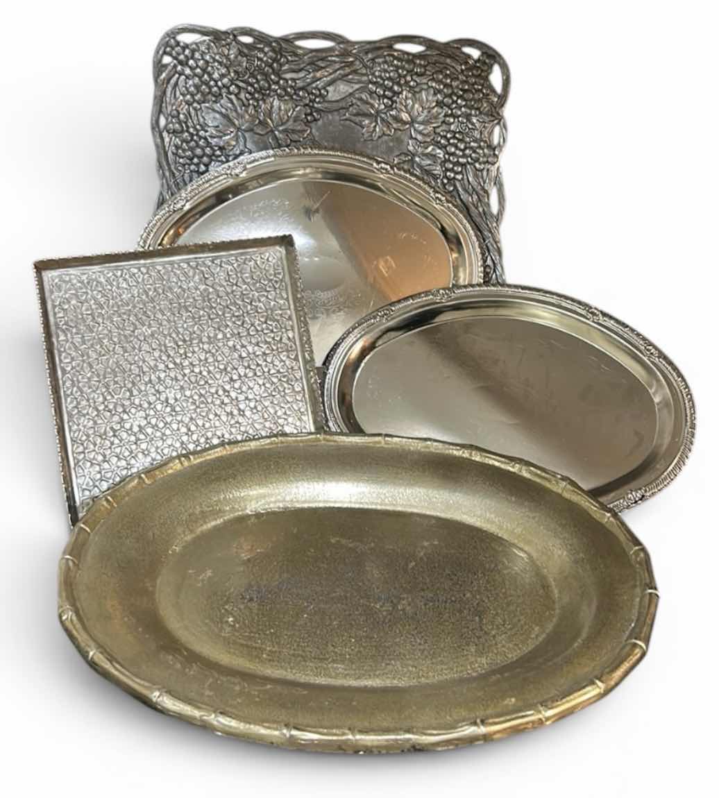 Photo 1 of FIVE SERVING TRAYS