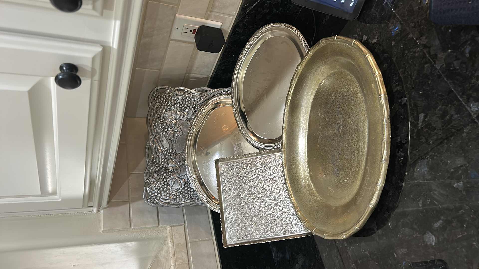 Photo 1 of FIVE SERVING TRAYS