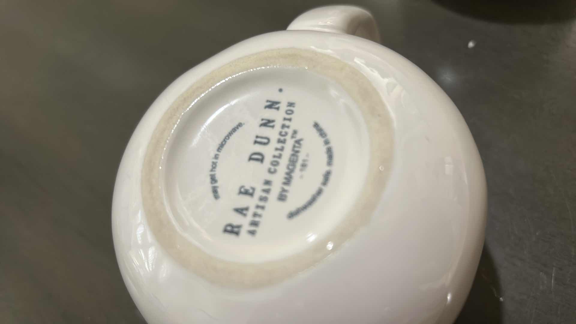 Photo 1 of RAE DUNN ARTISAN COLLECTION, CREAM, AND SUGAR