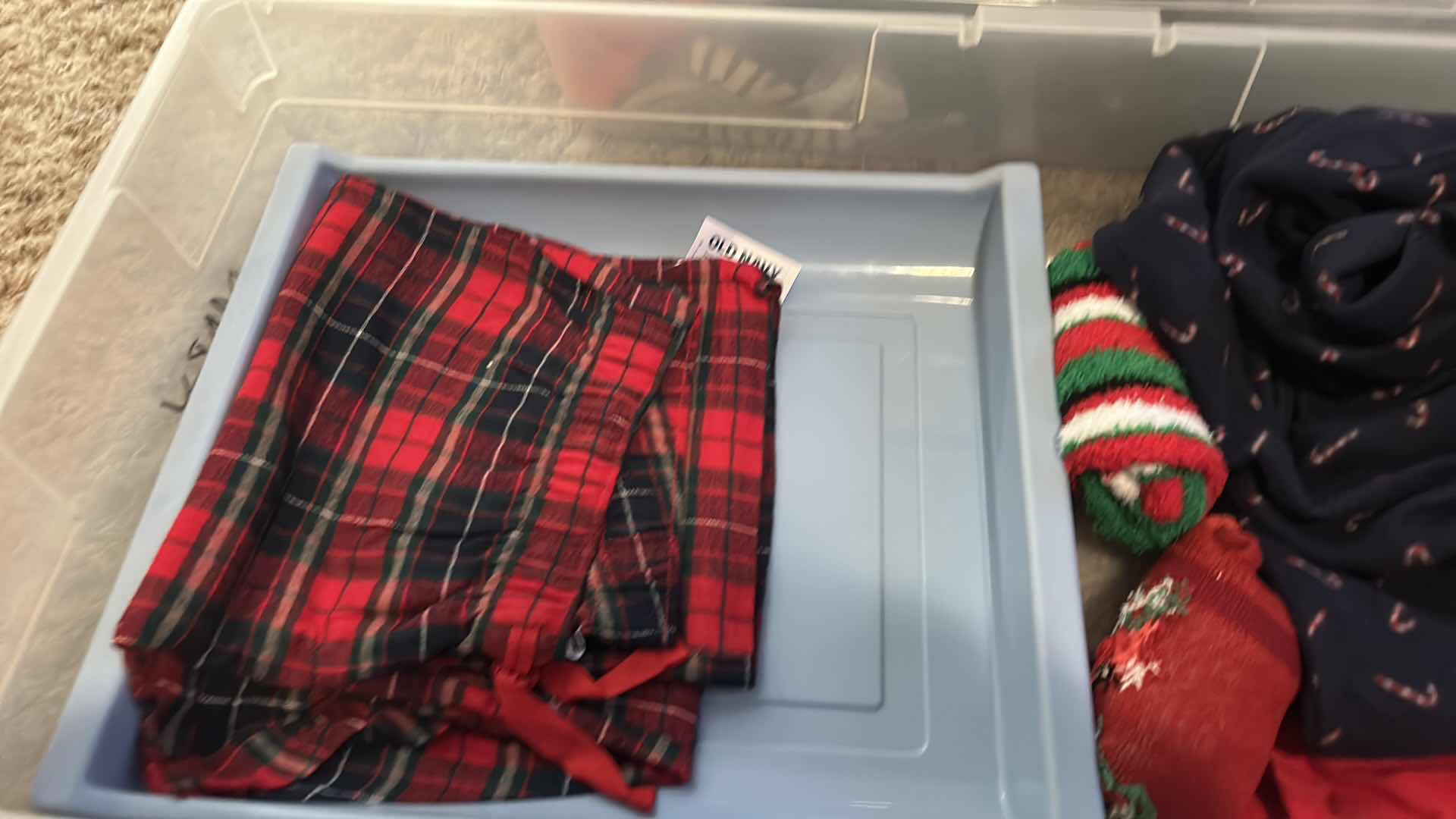 Photo 1 of 2 BINS OF CLOTHING