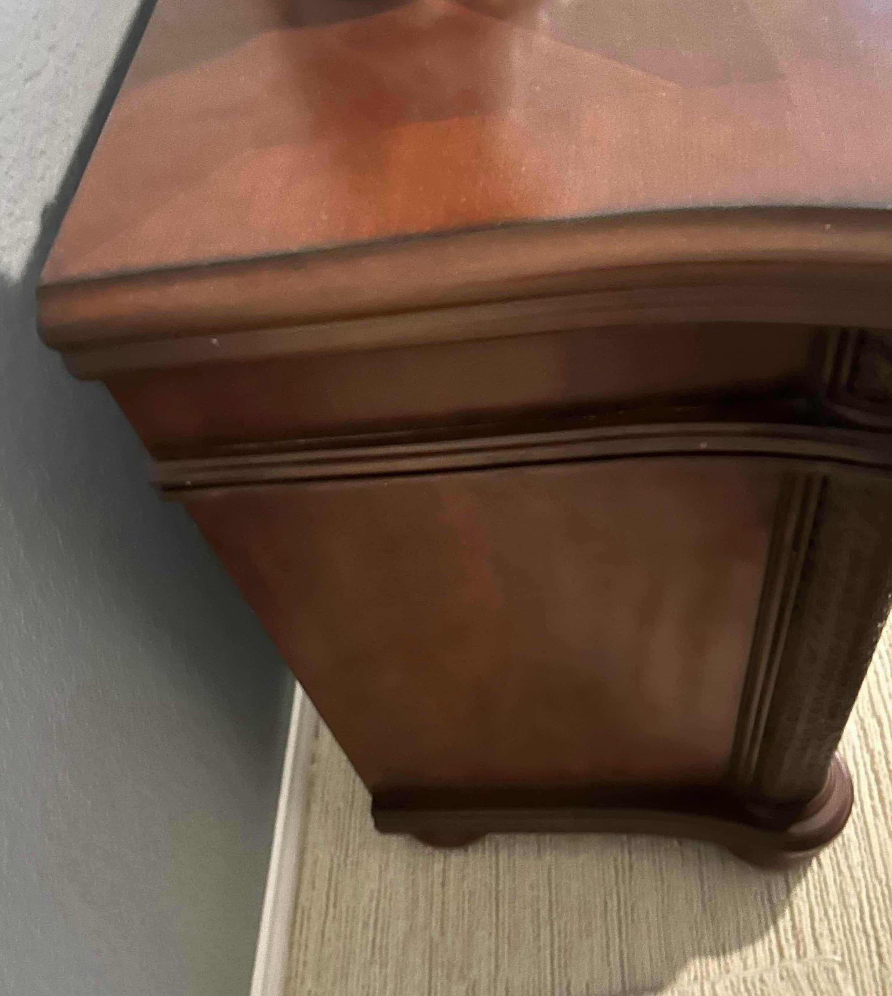 Photo 1 of COASTER GRAND ISLE NIGHTSTAND W DARK CHERRY FINISH 30" X 16" H 28" $250