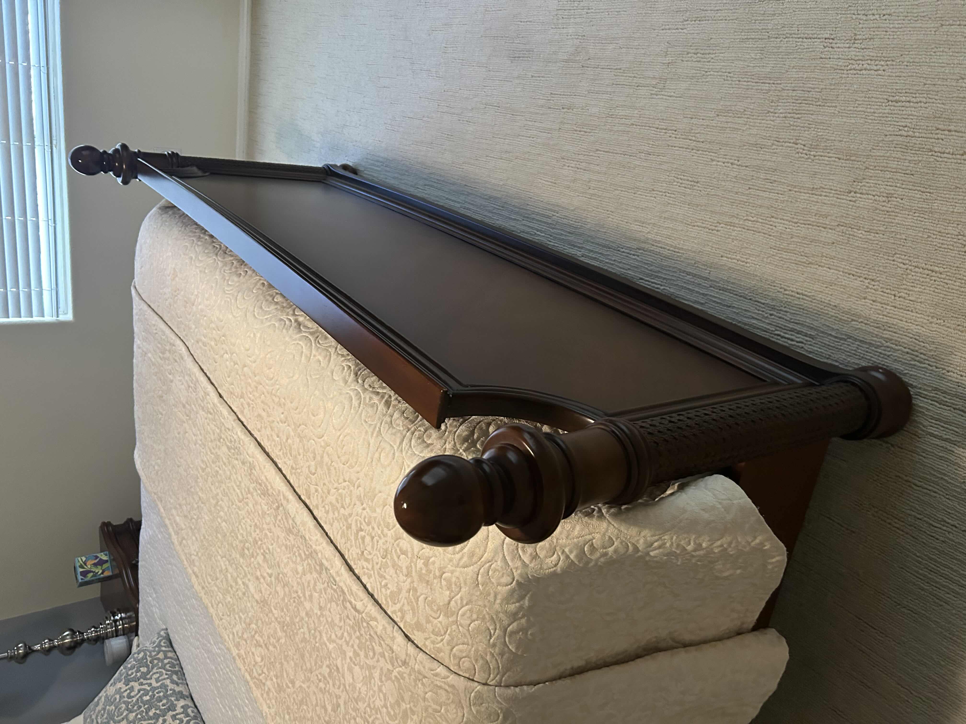 Photo 1 of COASTER GRAND ISLE KING BED WOODEN FRAME MATTRESS & BEDDING INCLUDED