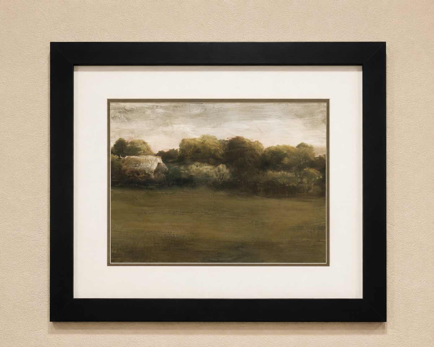 Photo 1 of BLACK FRAMED LANDSCAPE ARTWORK 27 1/2“ X H23 1/2“