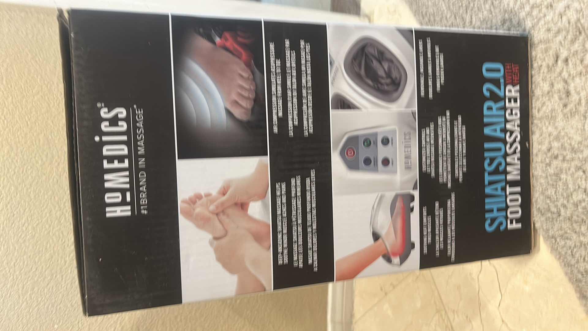 Photo 1 of SHIATSU AIR 2.0 FOOT MASSAGER BY HOME MEDICS