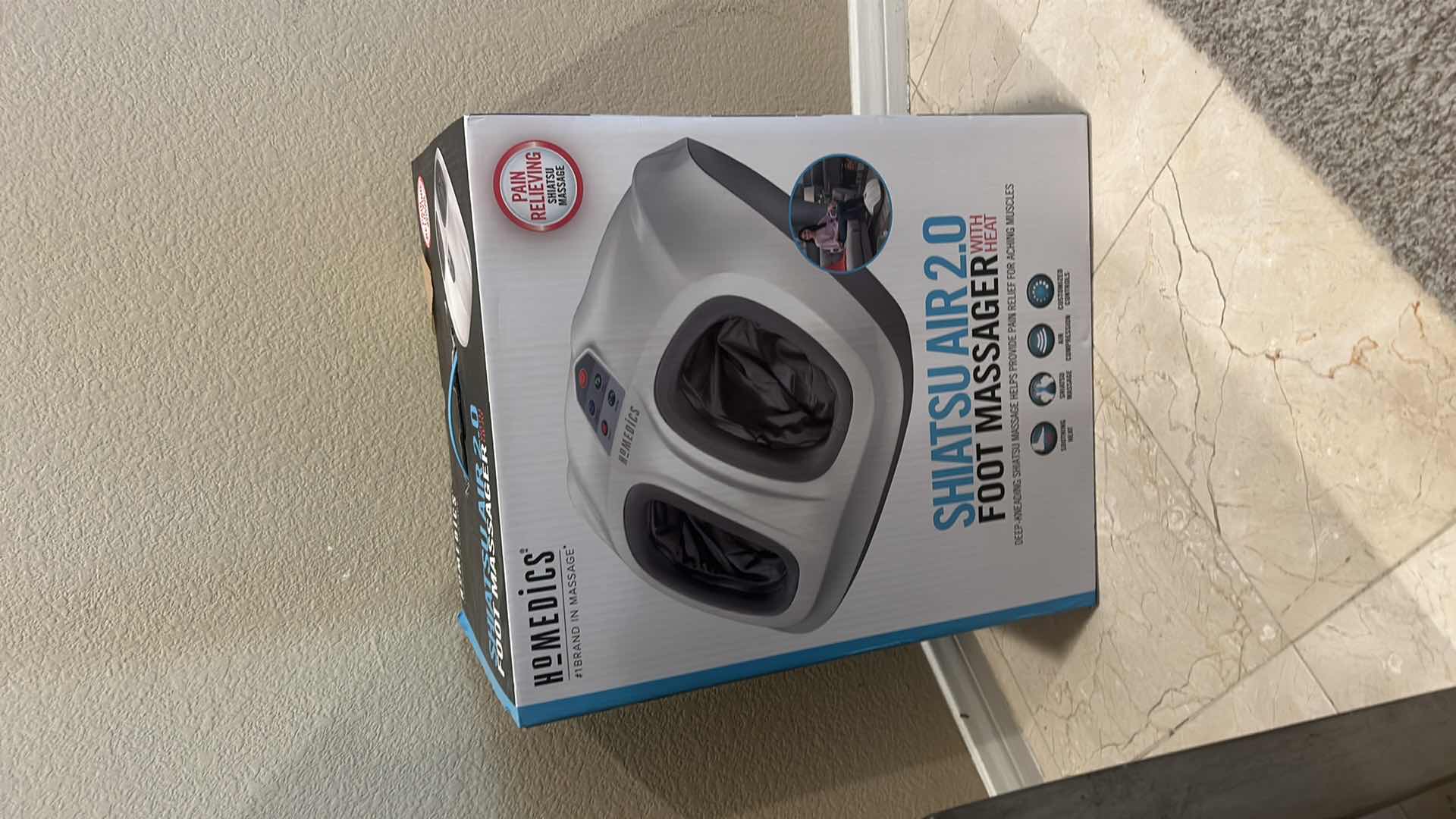 Photo 1 of SHIATSU AIR 2.0 FOOT MASSAGER BY HOME MEDICS