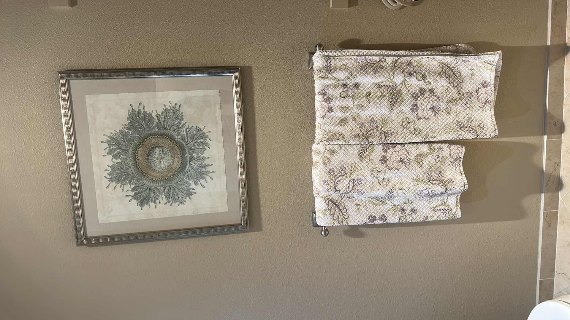 Photo 1 of BATHROOM DECOR, TOWELS AND ARTWORK 24” x 24”