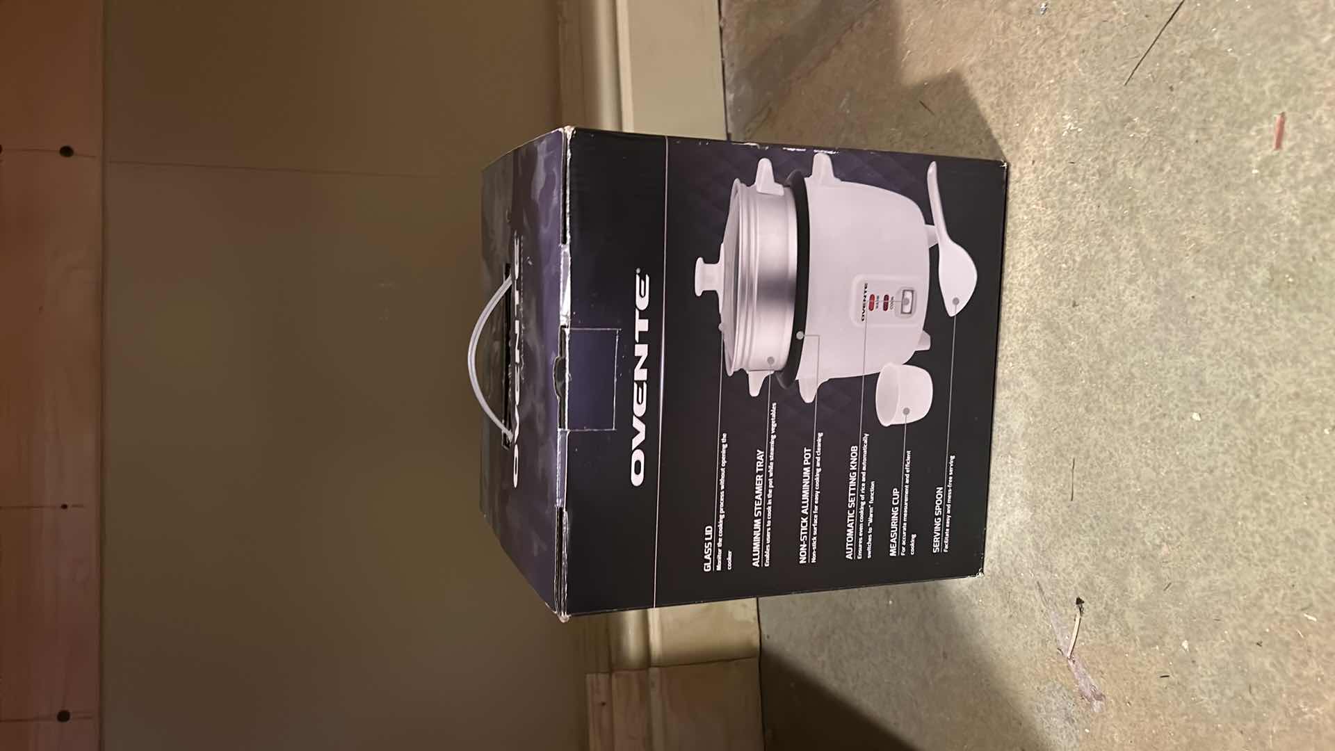 Photo 1 of OVENTE BRANDED ELECTRIC RICE COOKER.