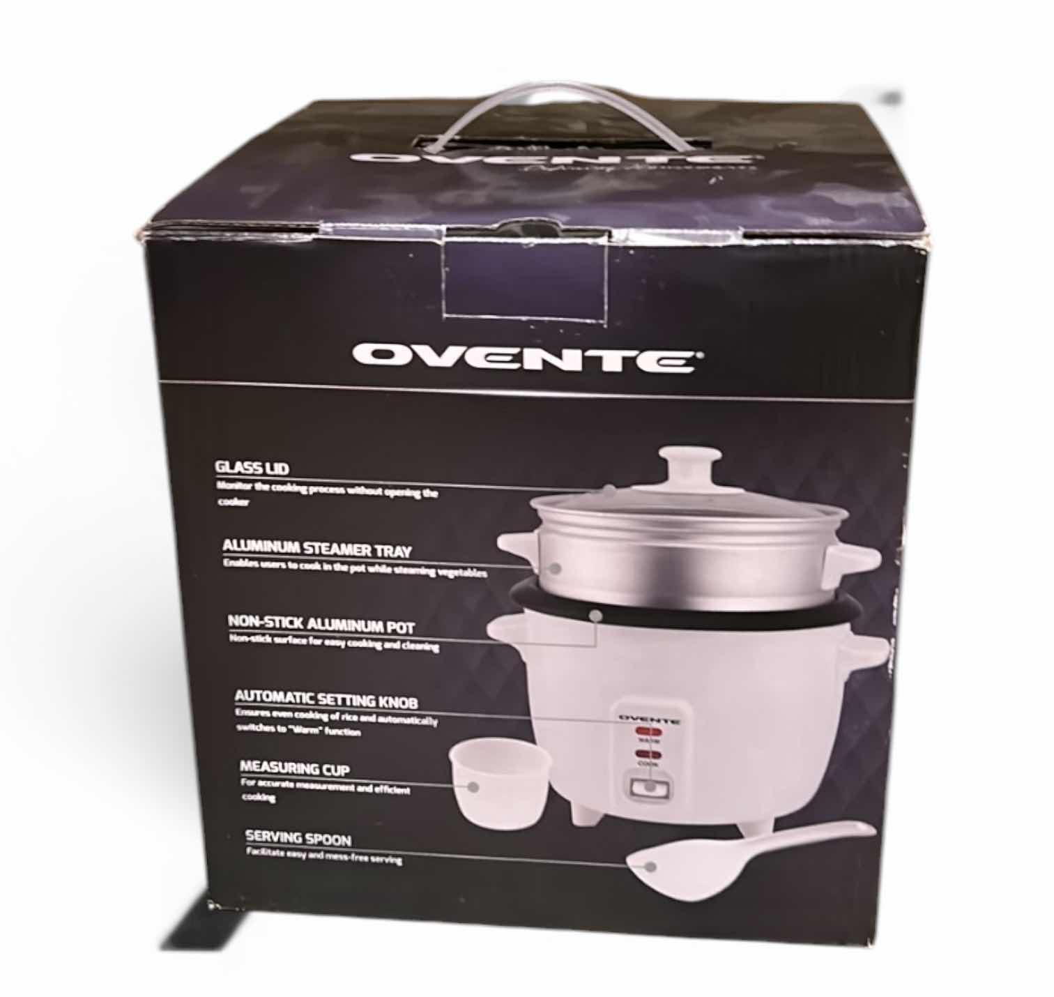 Photo 1 of OVENTE BRANDED ELECTRIC RICE COOKER.
