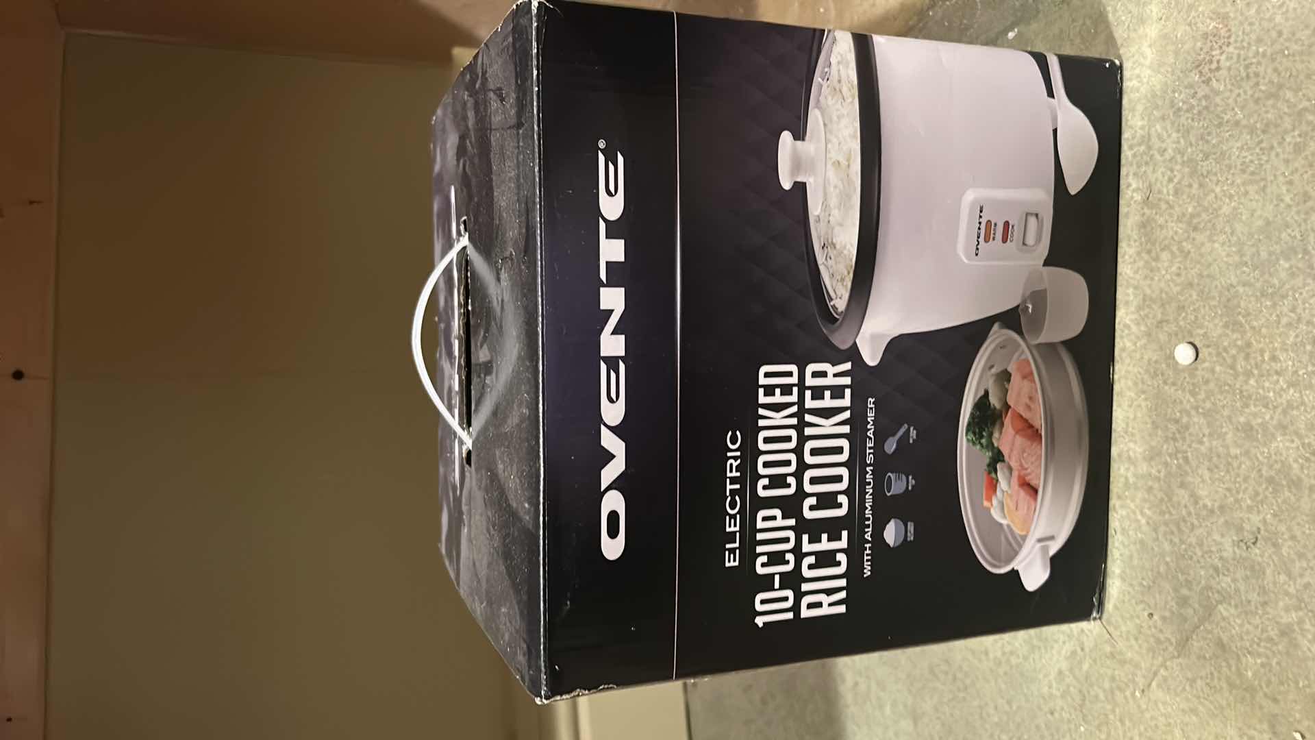 Photo 1 of OVENTE BRANDED ELECTRIC RICE COOKER.