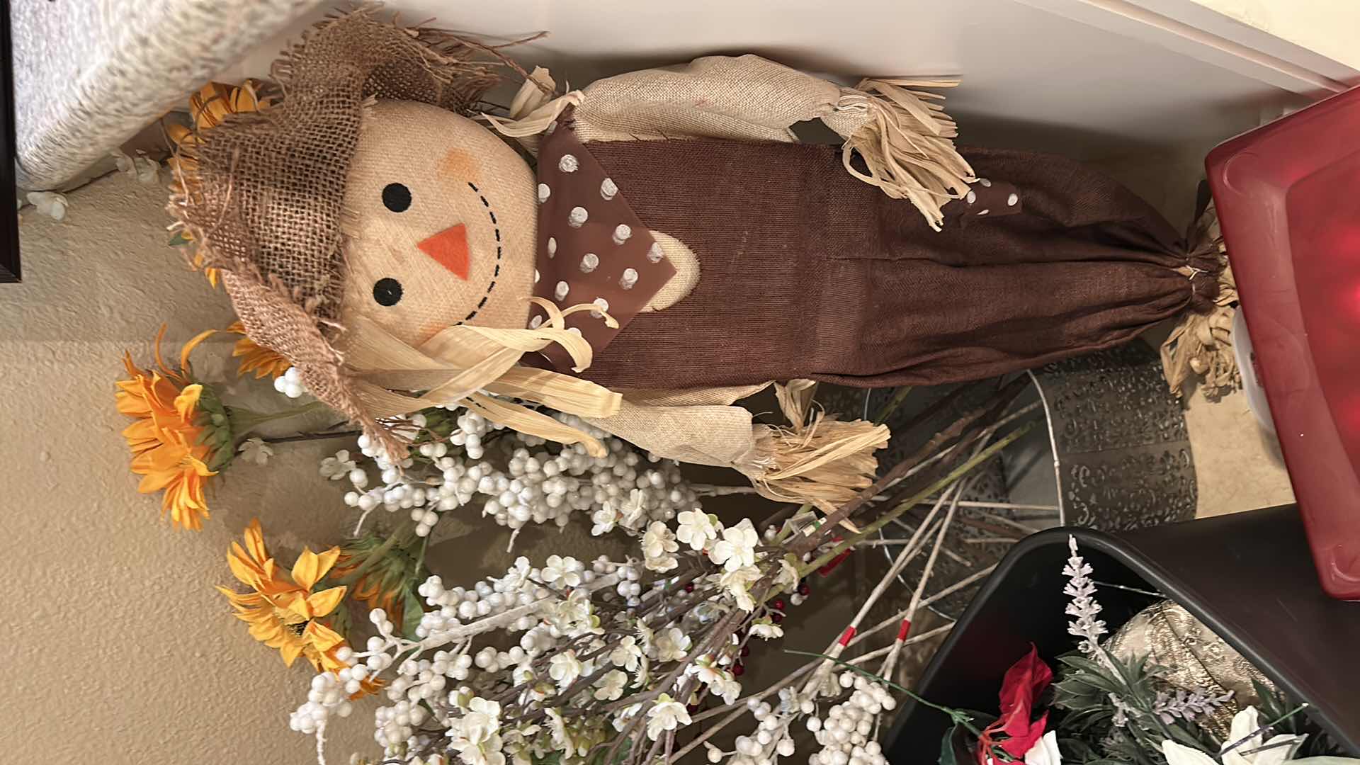 Photo 1 of HOLIDAY DECOR AND FAUX FLOWERS