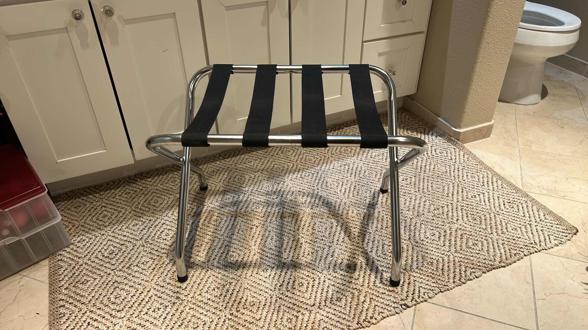 Photo 1 of FOLD OUT LUGGAGE RACK