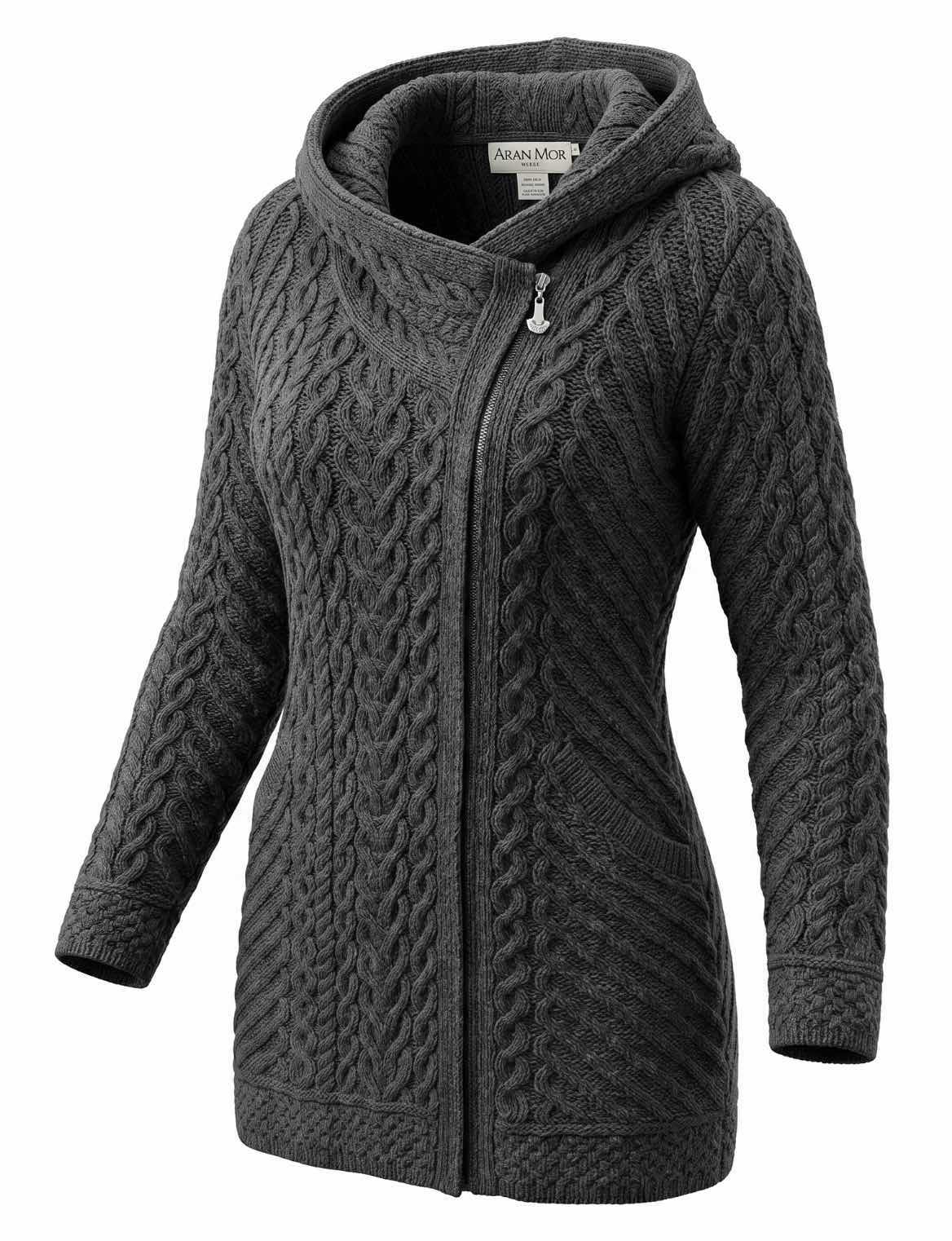 Photo 1 of VINTAGE ARAN MÖR, IRELAND MERINO WOOL SWEATER SIZE LARGE