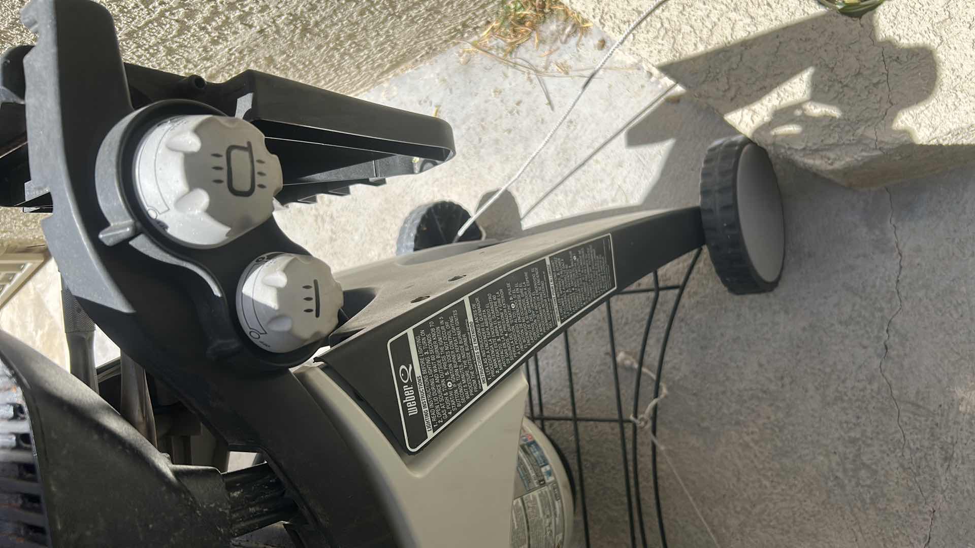 Photo 1 of WEBER Q SERIES GAS GRILL