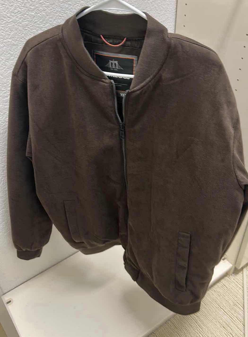 Photo 1 of HAWKE & CO BROWN MICRO SUEDE JACKET SIZE XL