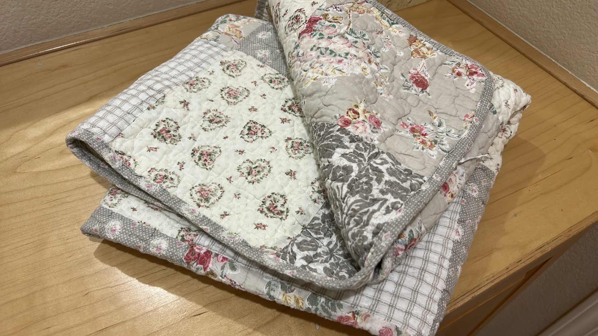 Photo 1 of COMFORTER AND BLANKETS