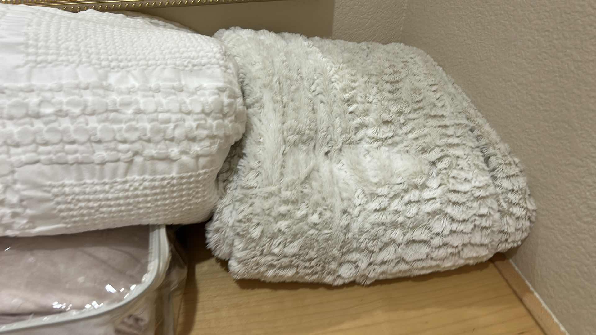 Photo 1 of LINENS- BLANKETS, COMFORTERS, SHEETS, TOWELS, AND MORE