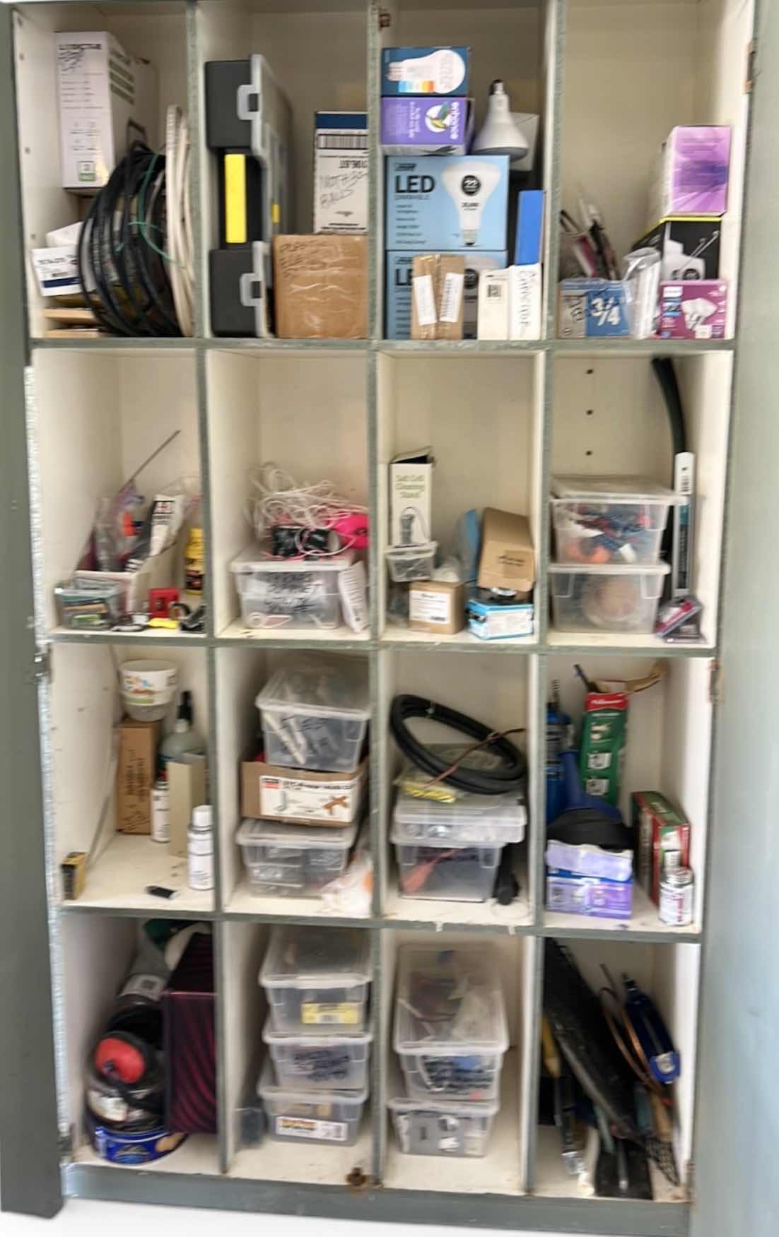 Photo 1 of CONTENTS OF GARAGE CABINET