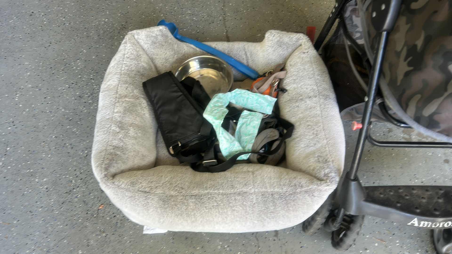 Photo 1 of DOG STROLLER, DOG BED, AND SUPPLIES