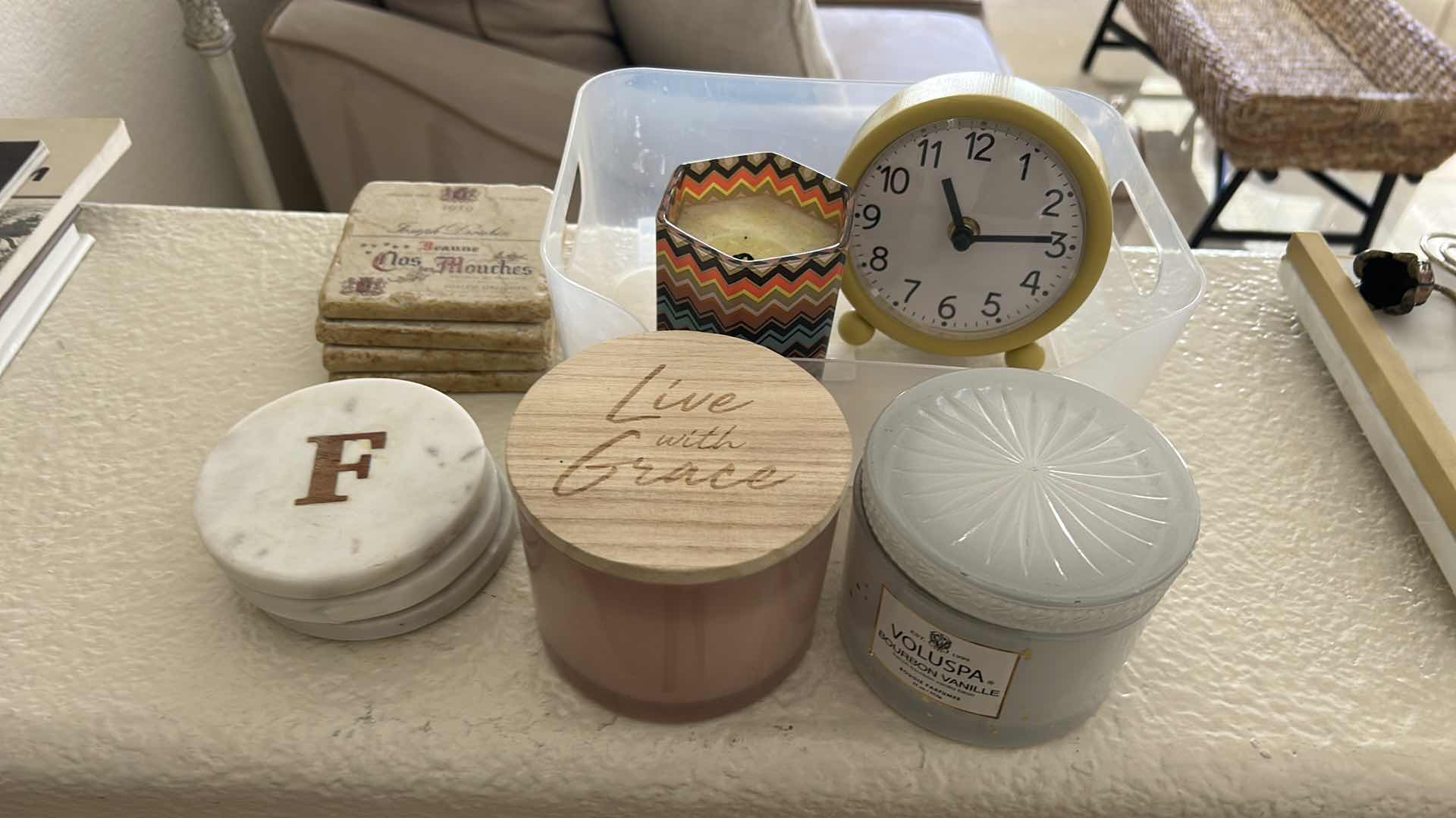 Photo 1 of HOME DECOR ITEMS, COASTERS, CANDLES, AND MORE