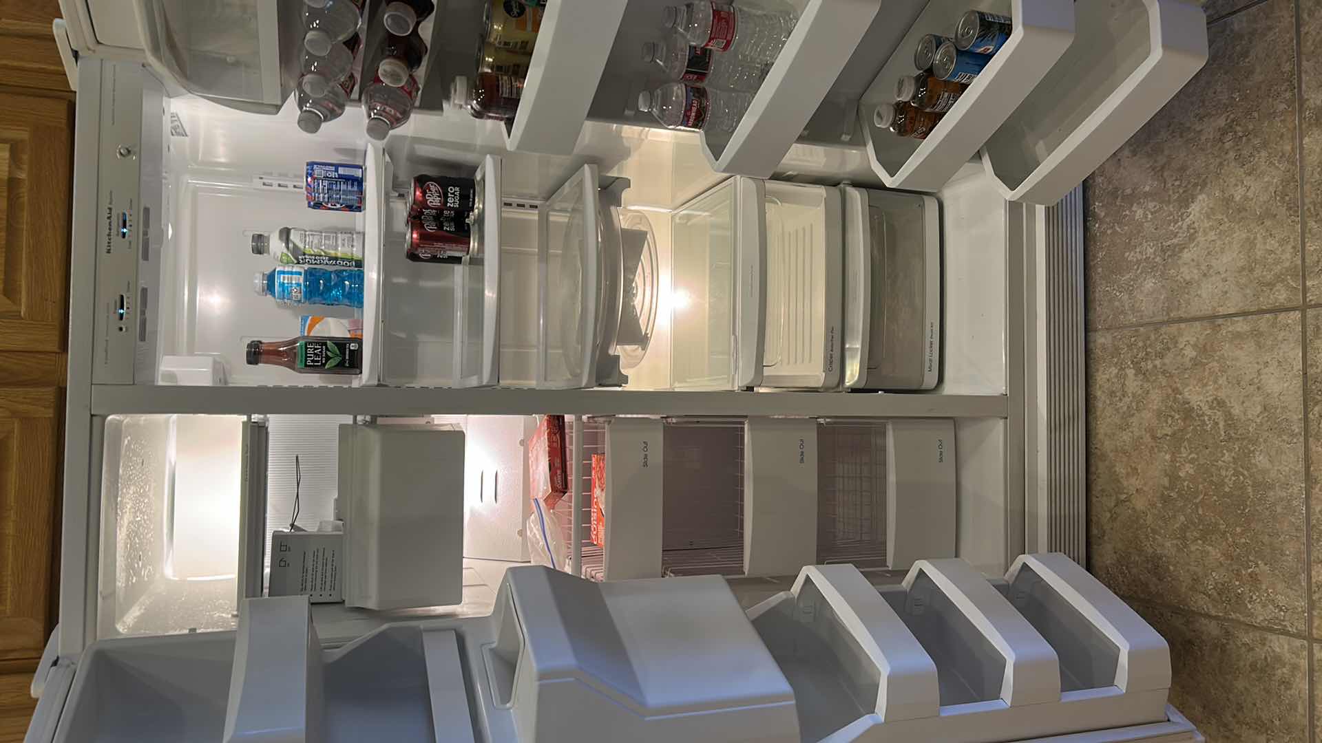 Photo 1 of KITCHENAID SUPERBA SIDE BY SIDE REFRIGERATOR