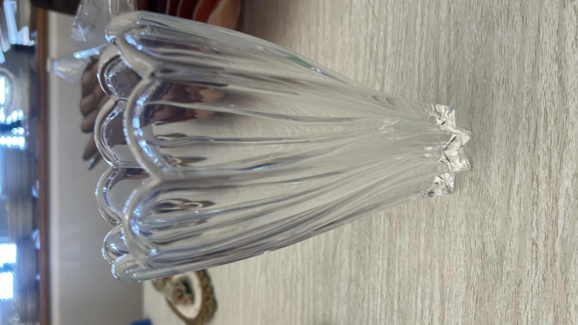 Photo 1 of 4- GLASS CANDY DISH WATER PITCHER VASE