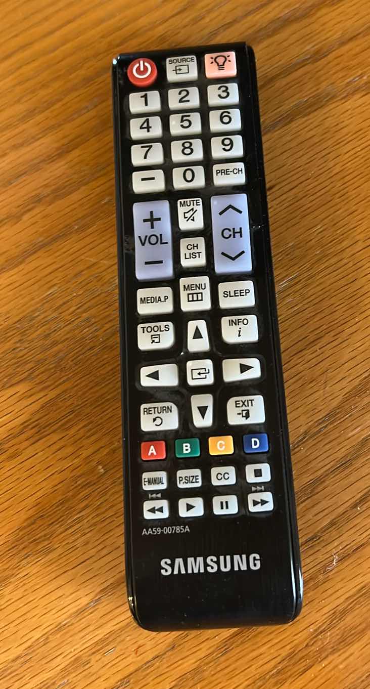 View 2 of 32" SAMSUNG TV ON STAND W REMOTE