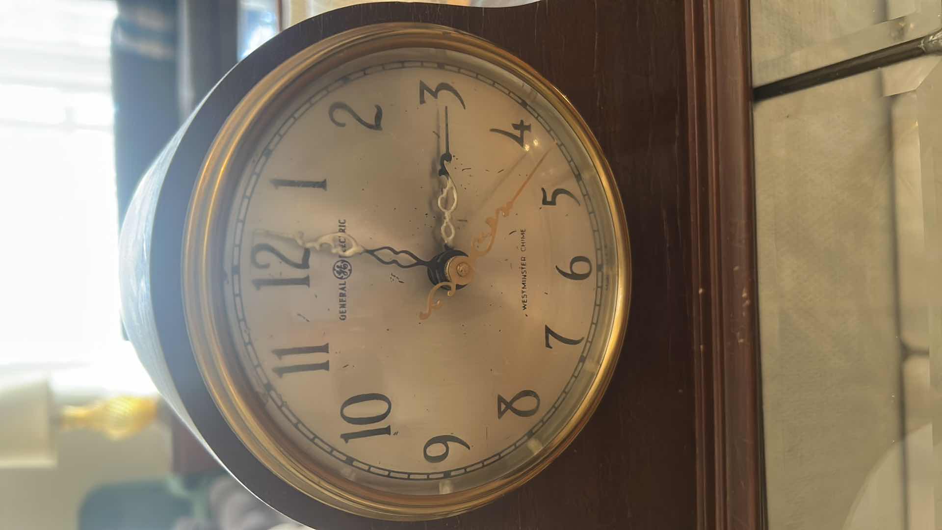Photo 1 of VINTAGE CAMELBACK ELECTRIC MANTEL CLOCK 16"