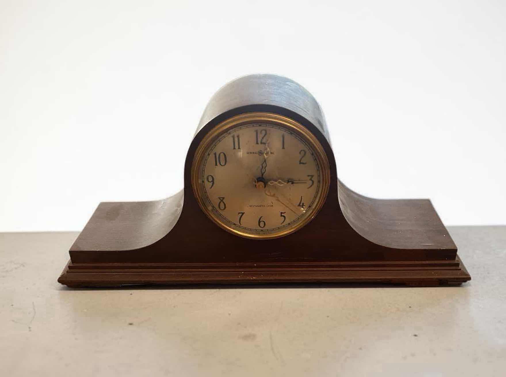 Photo 1 of VINTAGE CAMELBACK ELECTRIC MANTEL CLOCK 16"