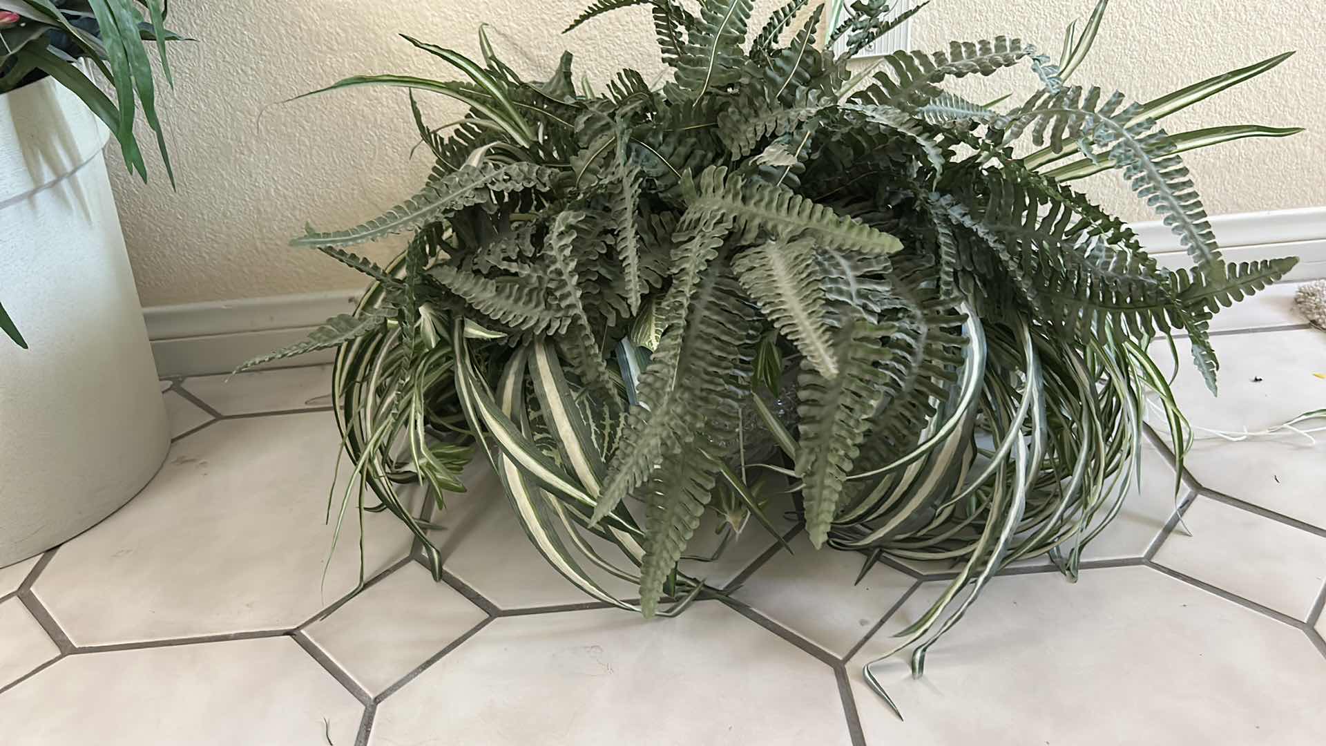 Photo 1 of 3 FAUX GREENERY ARRANGEMENTS TALLEST 40”