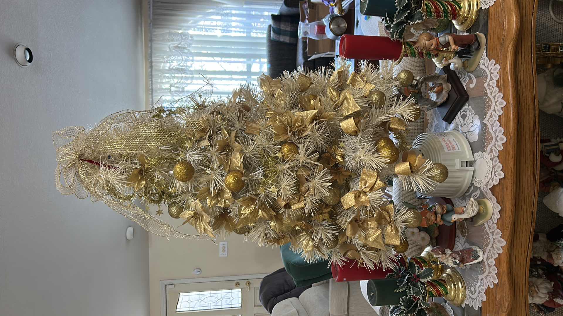 Photo 1 of DECORATED FAUX CHRISTMAS TREE H43”