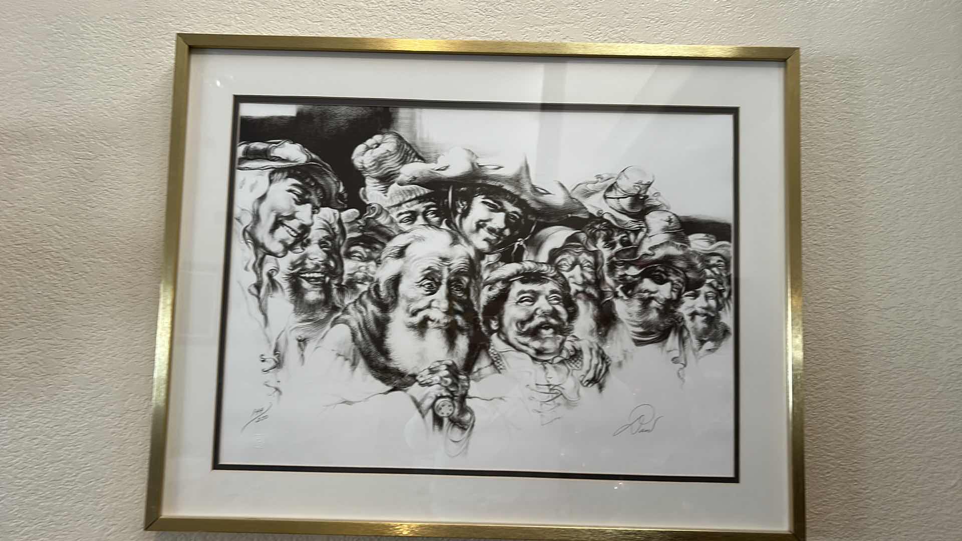 Photo 1 of FRAMED LIMITED EDITION, LITHOGRAPH SIGNED AND NUMBERED BY ARTIST VIRGINIA DAN ARTWORK