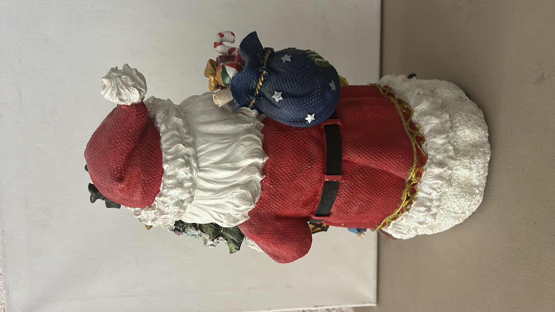 Photo 1 of CHRISTMAS SANTA CLAUS FIGURINE, H12”