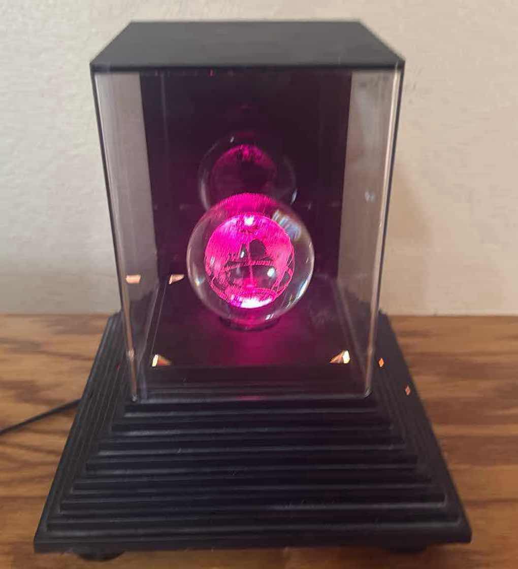 Photo 1 of LED FLOATING 3D GLOBE 8" X 9"