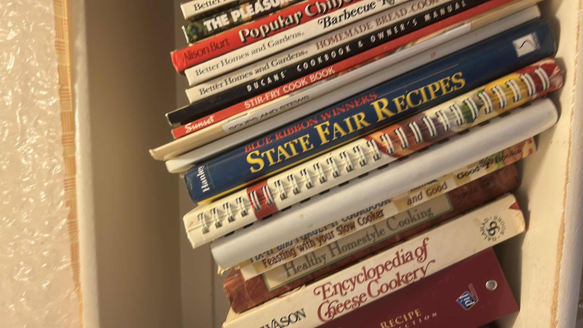 Photo 1 of CONTENTS OF SHELF ASSORTED COOKBOOKS