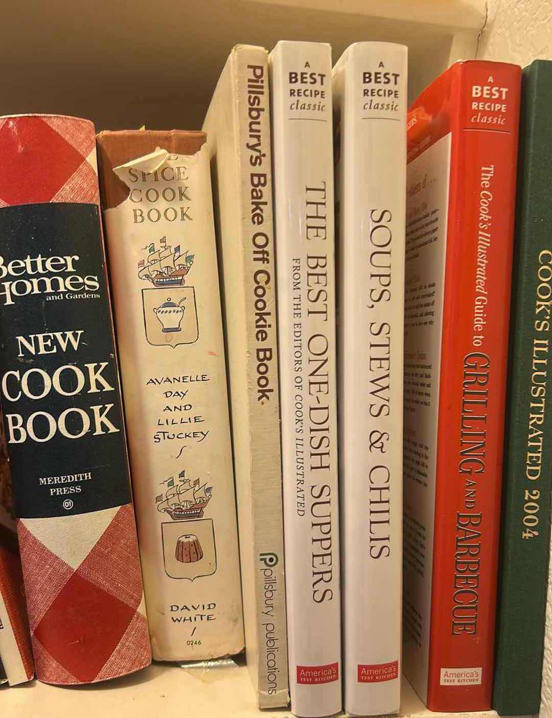 Photo 1 of CONTENTS OF SHELF ASSORTED COOKBOOKS