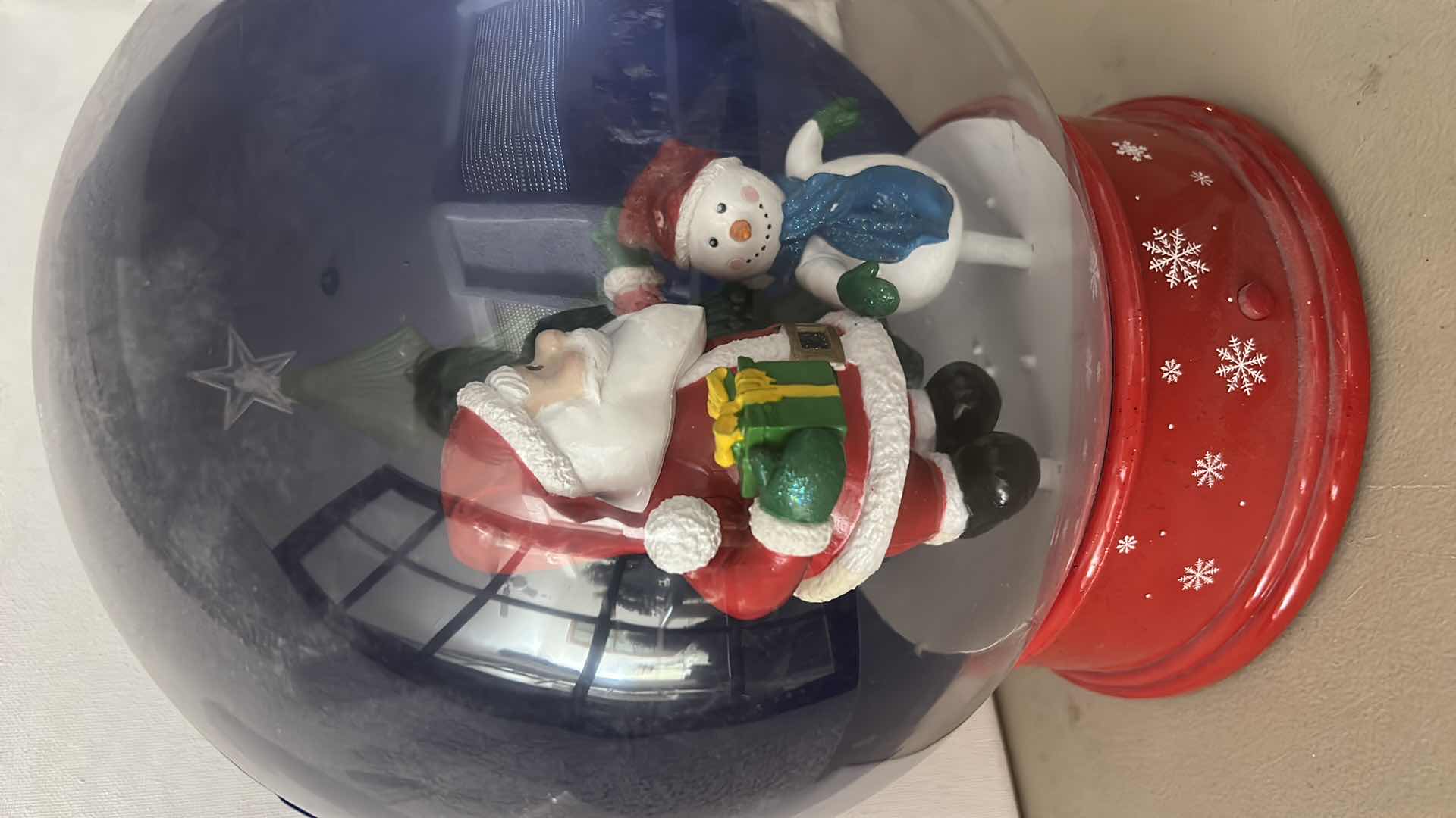Photo 1 of CHRISTMAS SNOW GLOBE H12”